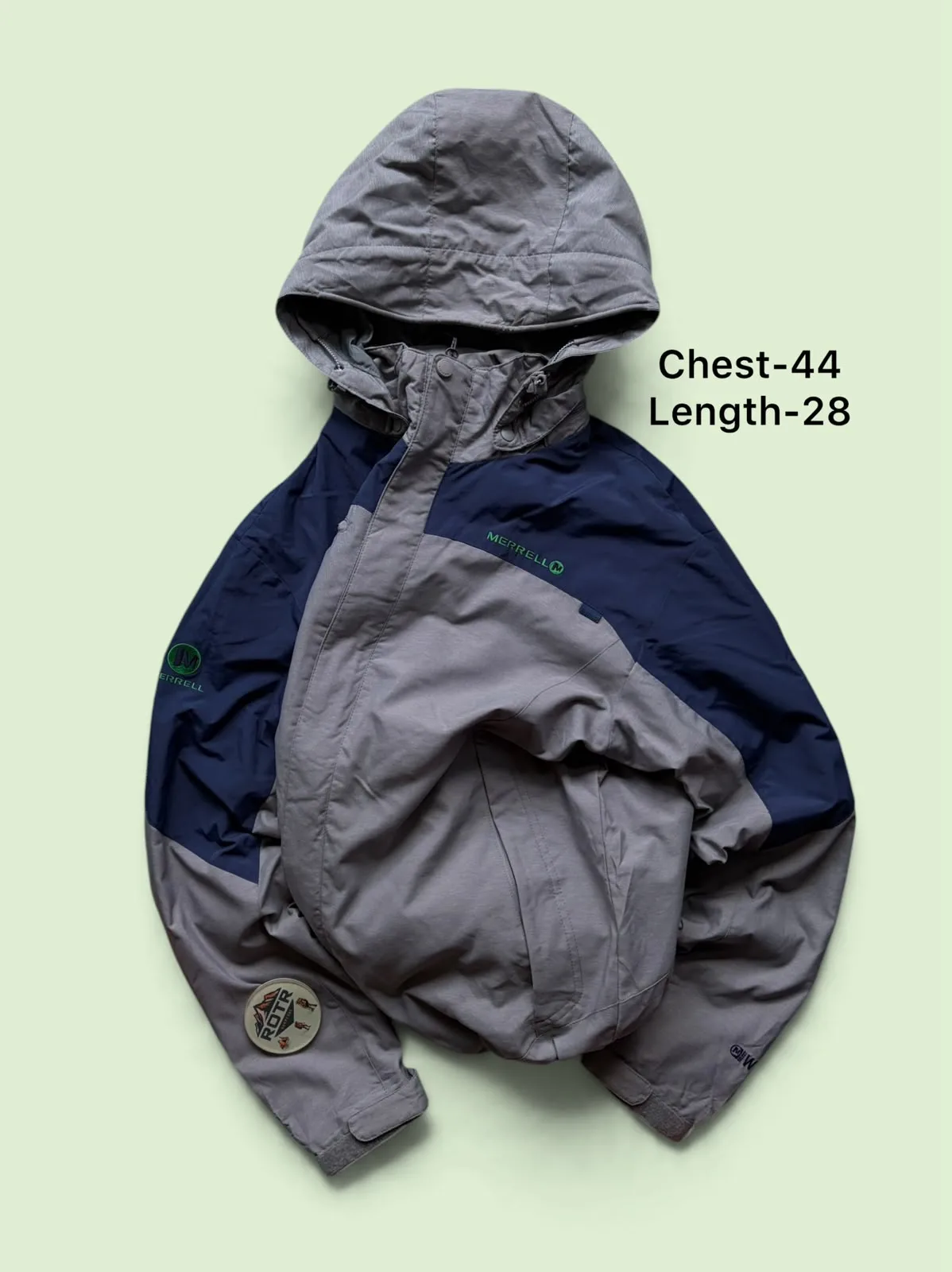 North face shell, front photo